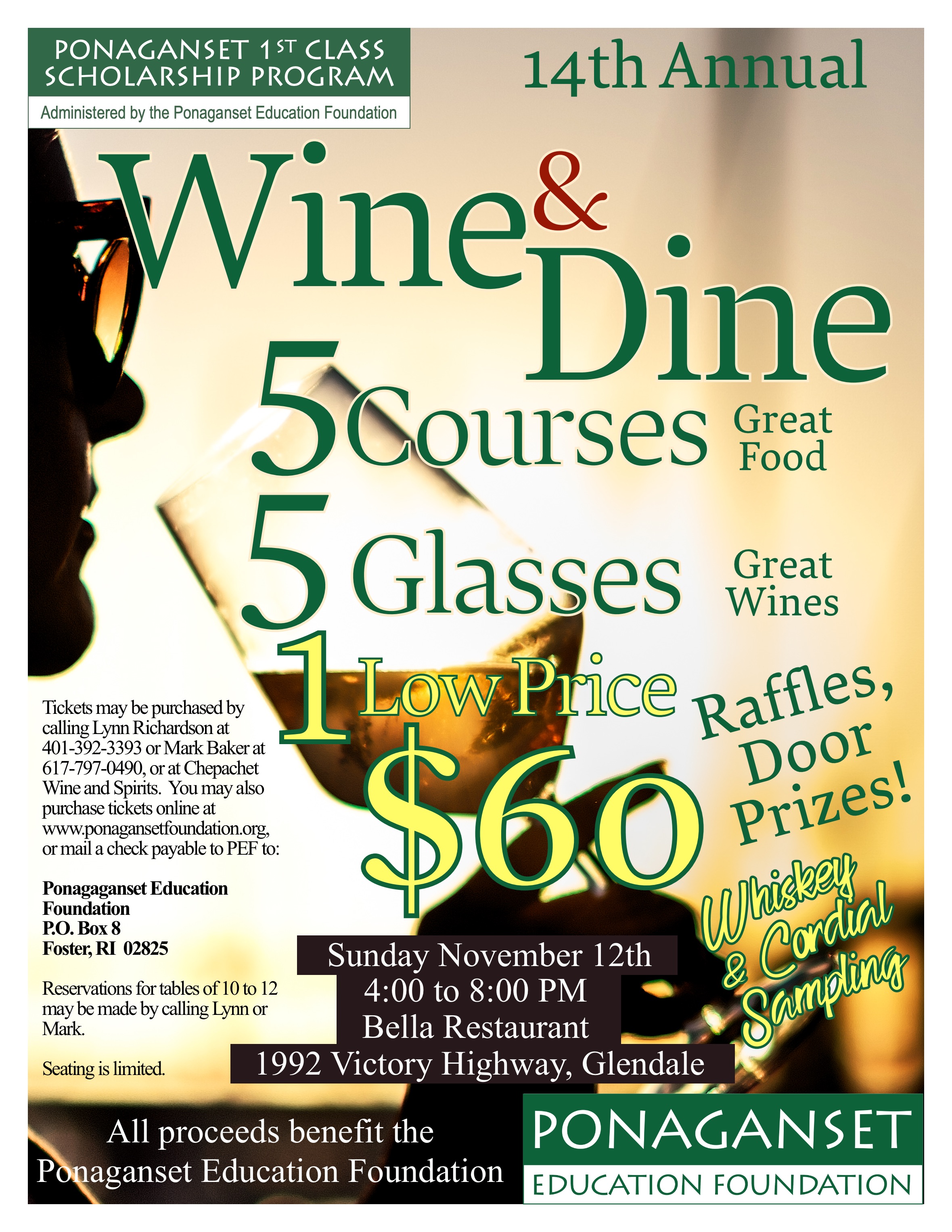 Wine and Dine Poster